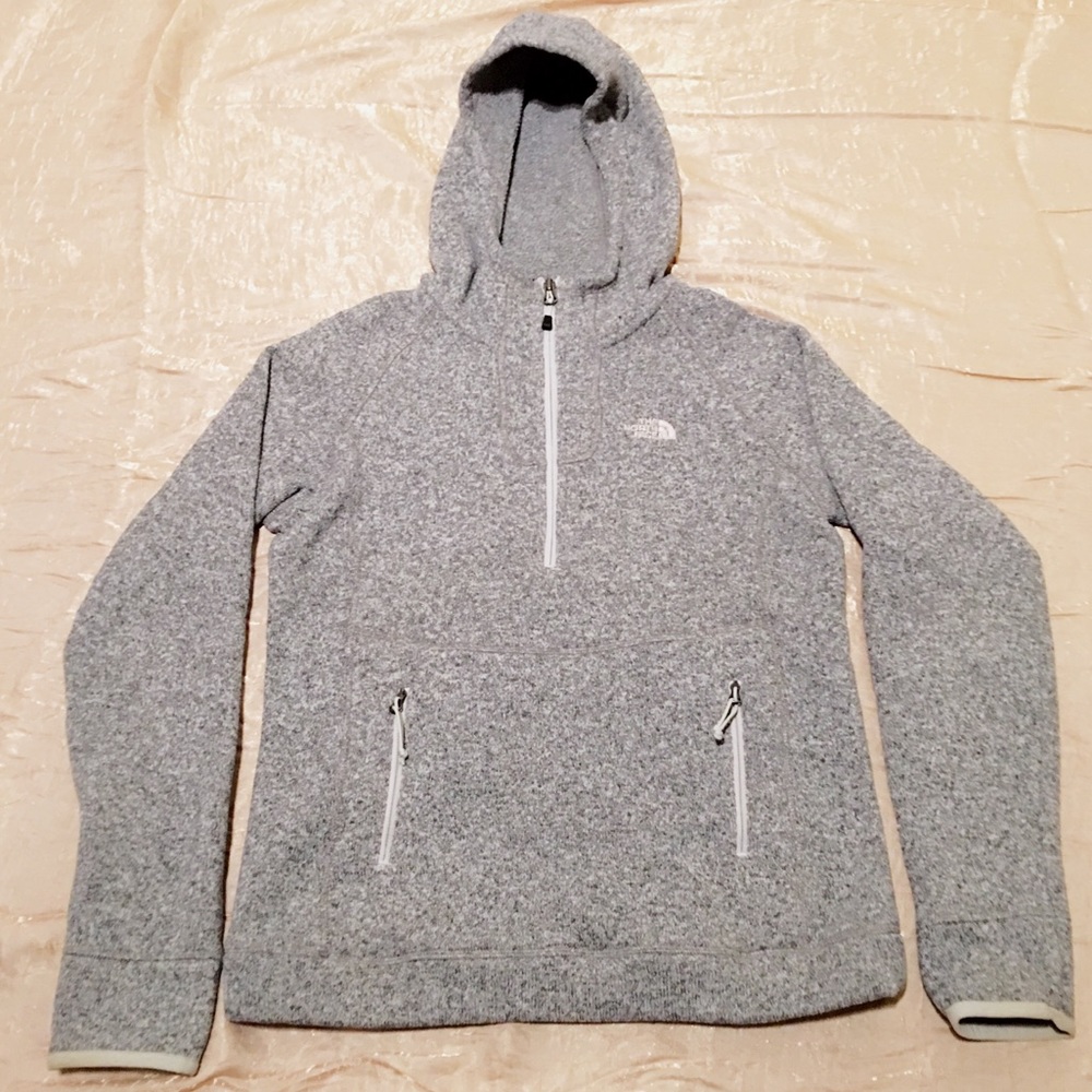 The North Face Fleece Hoodie Sweater. Size S
